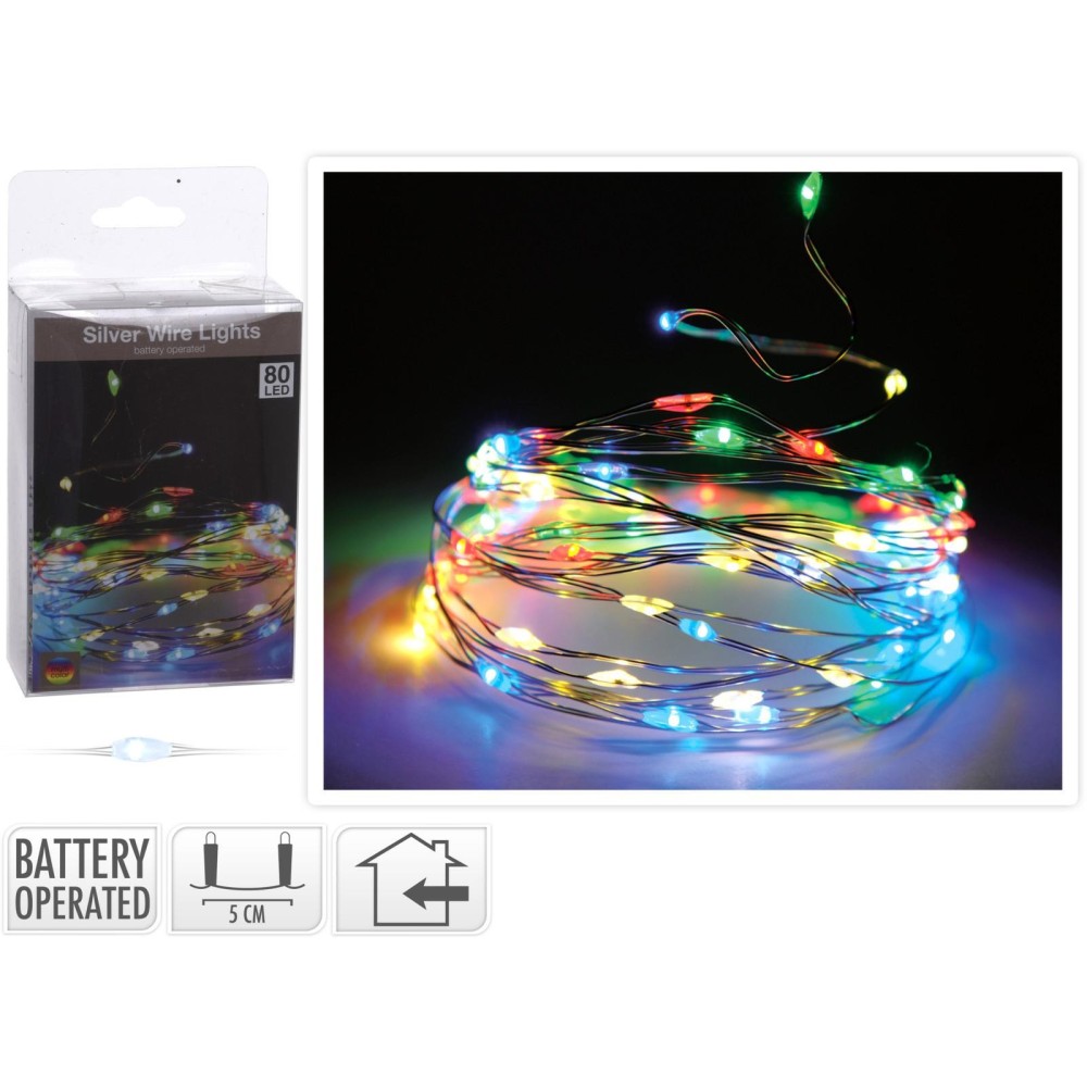 CAVO ARG 80LED MULTICOLOR BATT